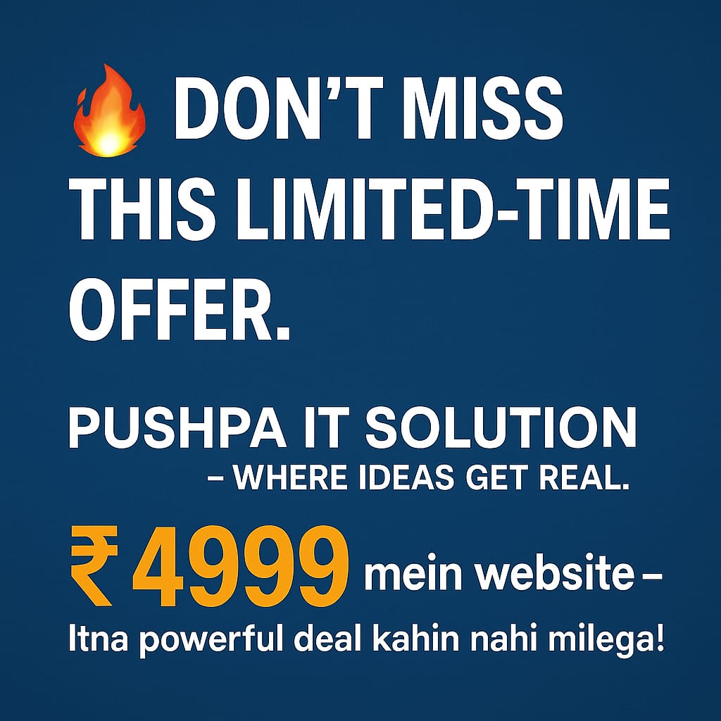 Pushpa Solution Offer